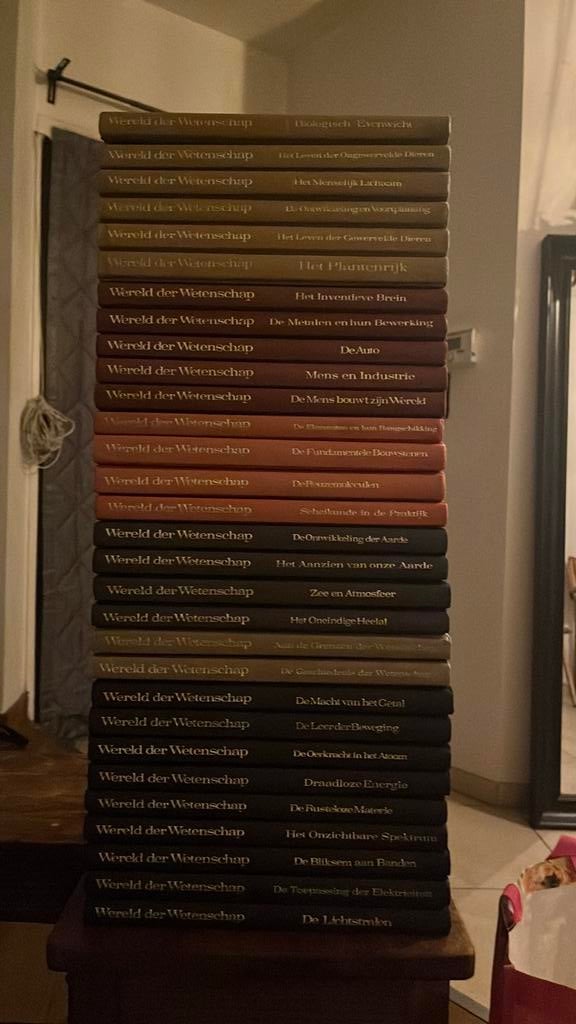 Wereld der wetenschap / zeldzame vroege drukken, Boeken, Complete serie, Ophalen of Verzenden, Zo goed als nieuw, Algemeen