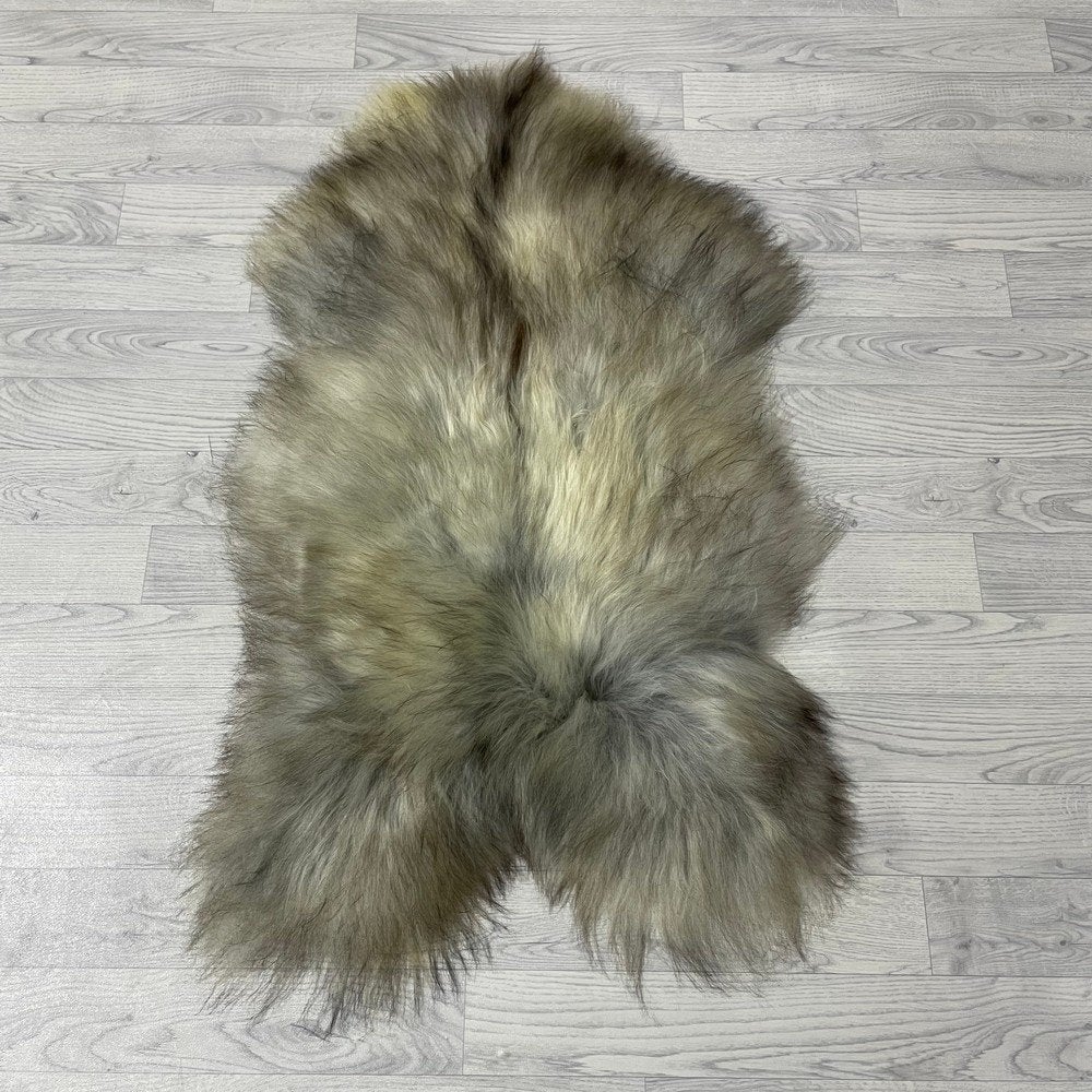 Schapenvacht IJslands multicolor 115x65cm #1897 | Lederstore, Meerkleurig, Wandkleed, Nieuw, Ophalen of Verzenden