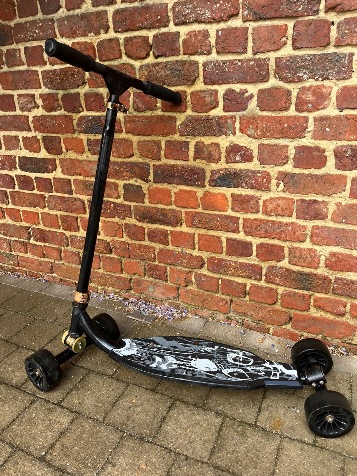 STUN STREET Oxelo scooter met 4 wielen, Fietsen en Brommers, Ophalen, Gebruikt