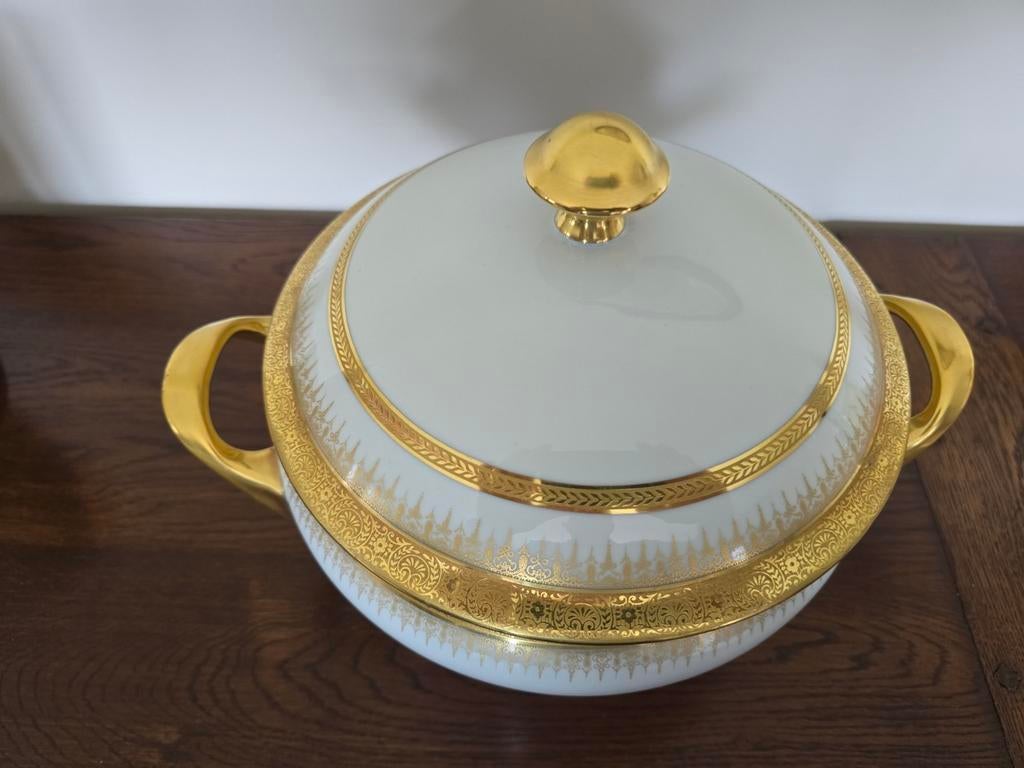 Soep terrine limoges, Ophalen
