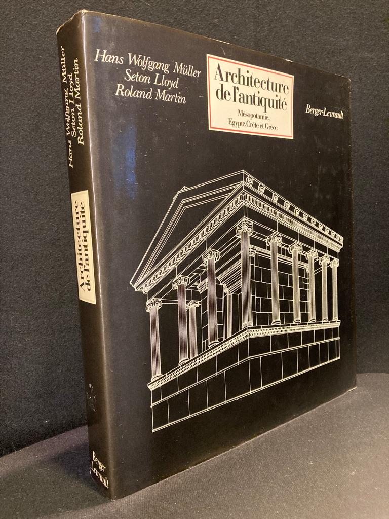 ARCHITECTURE DE L'ANTIQUITE, Franstalig 1980, Hans Wolfgang Muller, Ophalen of Verzenden, Zo goed als nieuw, Stijl of Stroming