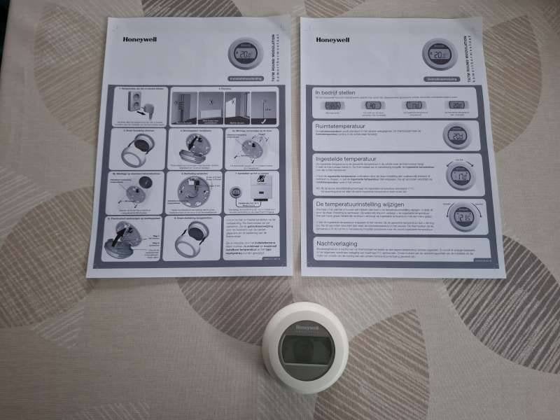 Honeywell Round Modulation Kamerthermostaat, Doe-het-zelf en Bouw, Ophalen of Verzenden