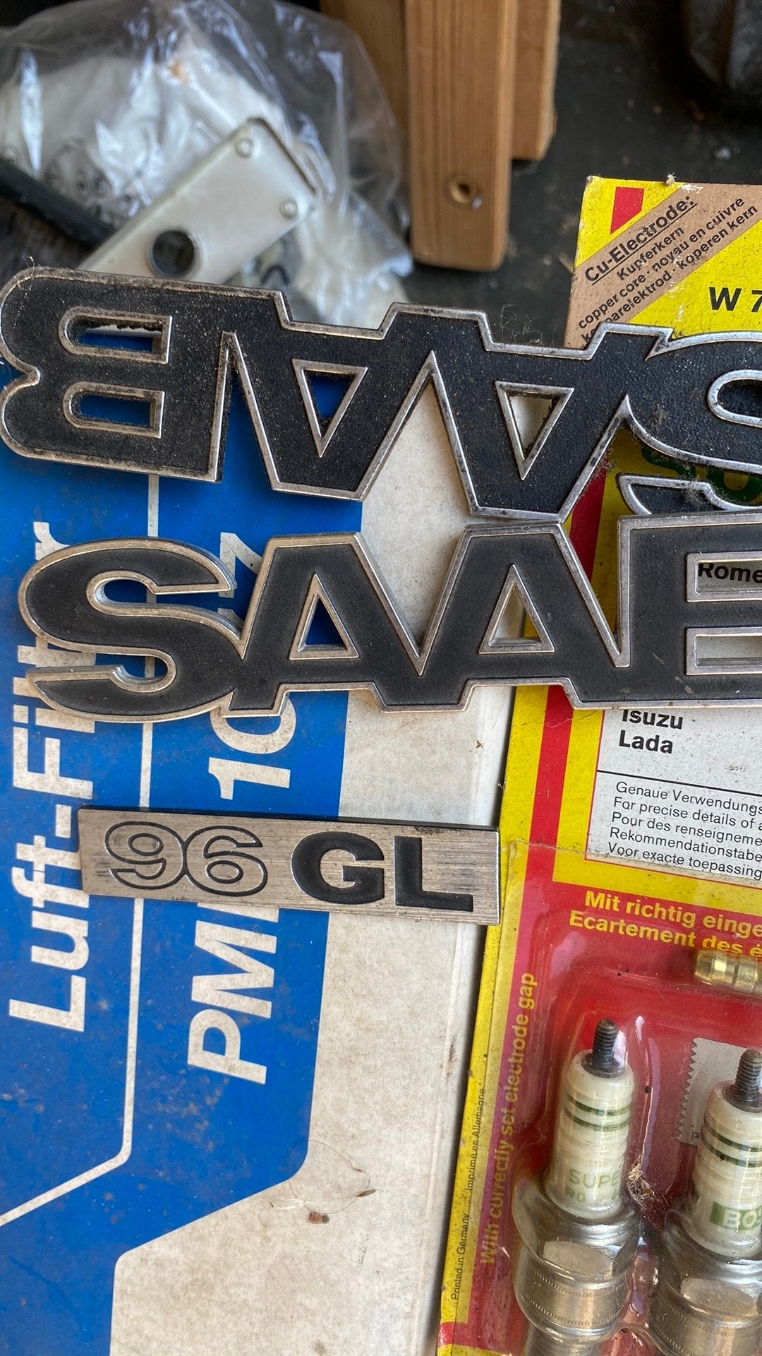 Saab 96/95 onderdelen, Ophalen, Saab