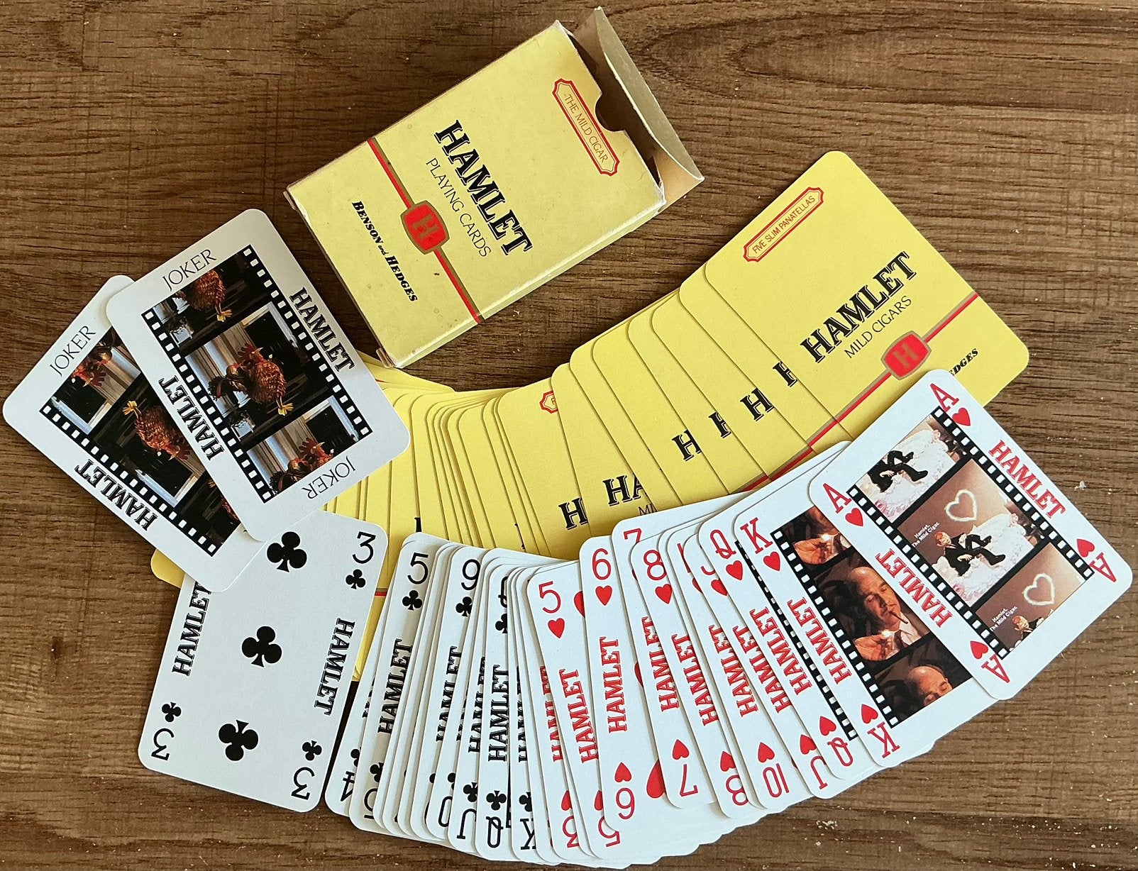 Jeu de cartes HAMLET/BENSON AND HEDGES, Collections, Cartes à jouer, Jokers & Jeux des sept familles, Enlèvement ou Envoi, Comme neuf