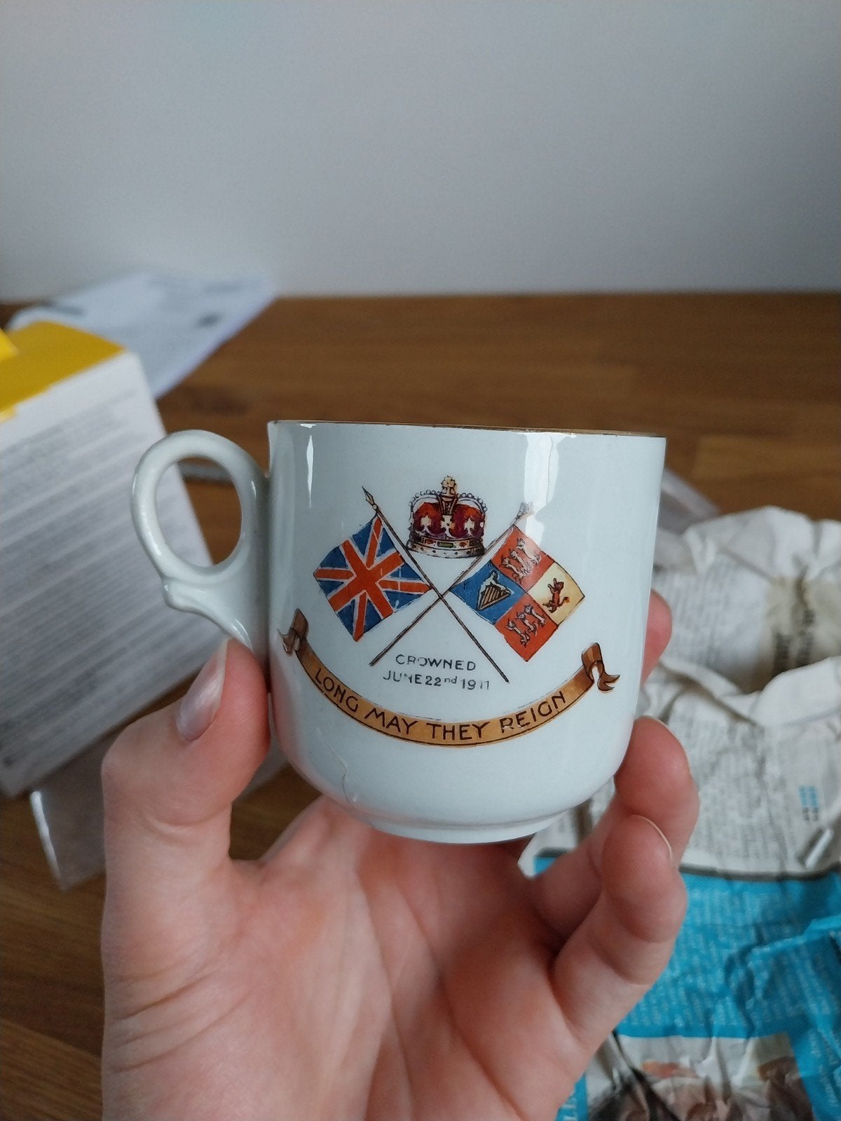 tasse britannique ww1 george V, Enlèvement ou Envoi