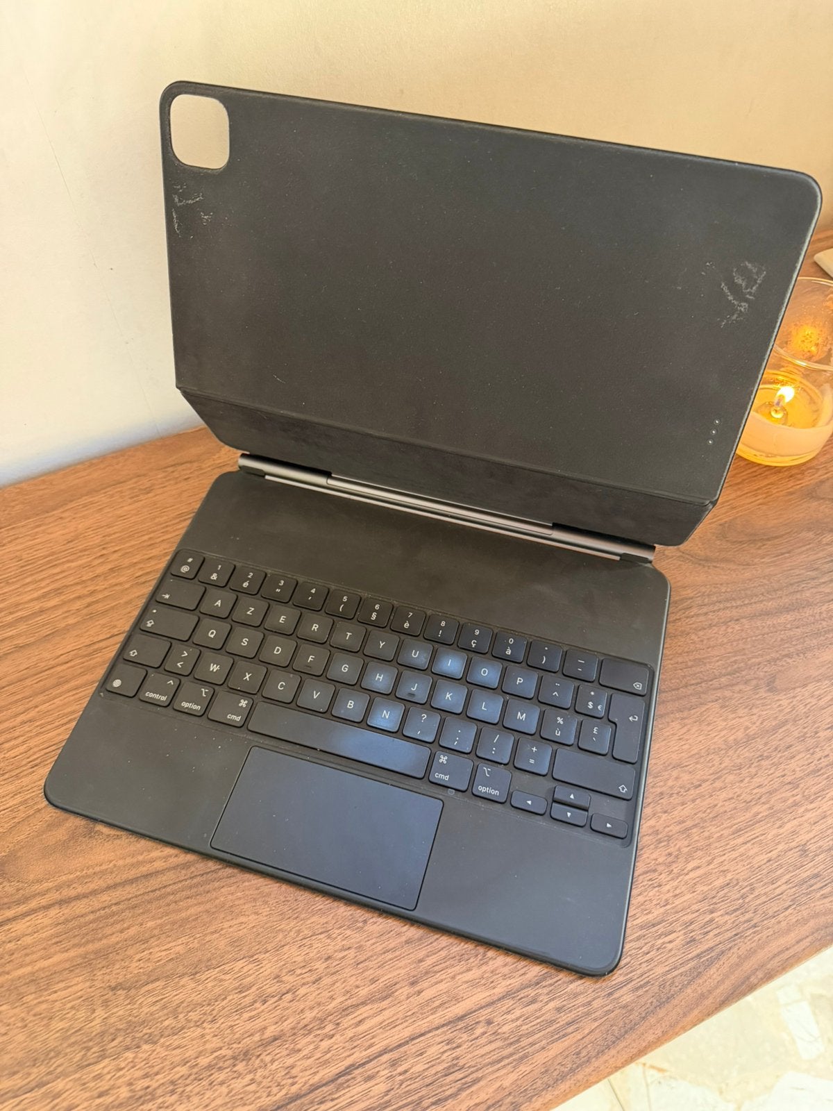 Apple Magic Keyboard voor iPad 12.9 inch, Computers en Software, Ophalen of Verzenden, Zo goed als nieuw, 13 inch of meer