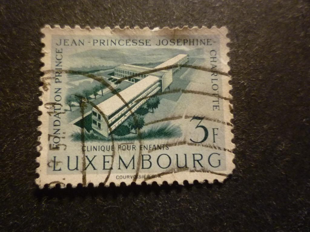 Luxemburg/Luxembourg 1957 Mi 570(o) Gestempeld/Oblitéré, Envoi, Luxembourg