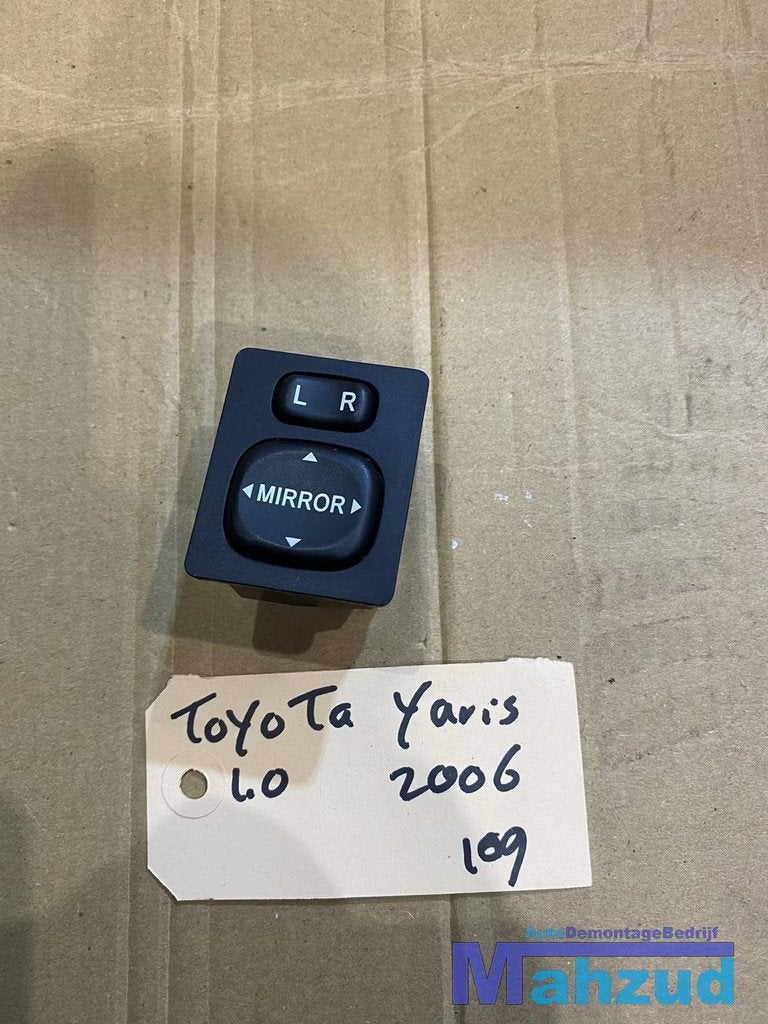 TOYOTA YARIS P9 Spiegelverstelling schakelaar 183574, Auto-onderdelen, Info@toyota.co.jp, Gebruikt, Toyota Motor Corporation, Toyota-Cho 1
471-8571  Toyota City