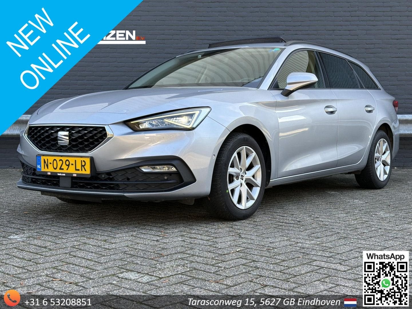 Seat Leon Sportstourer 1.0 TSI Style Business Intense | € 7., Autos, Argent ou Gris, Achat, Entreprise, 127 g/km