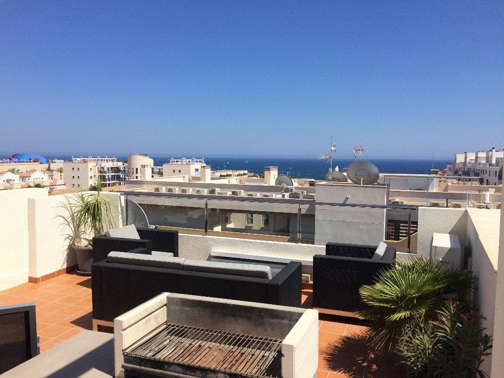 Penthouse met zeezicht - 250m van zee Spanje - Cabo Roig, 5 personen, Wasmachine, 2 slaapkamers, Costa Blanca