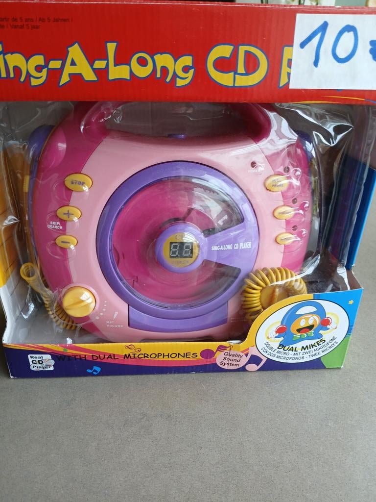 Kinder CD speler, Ophalen