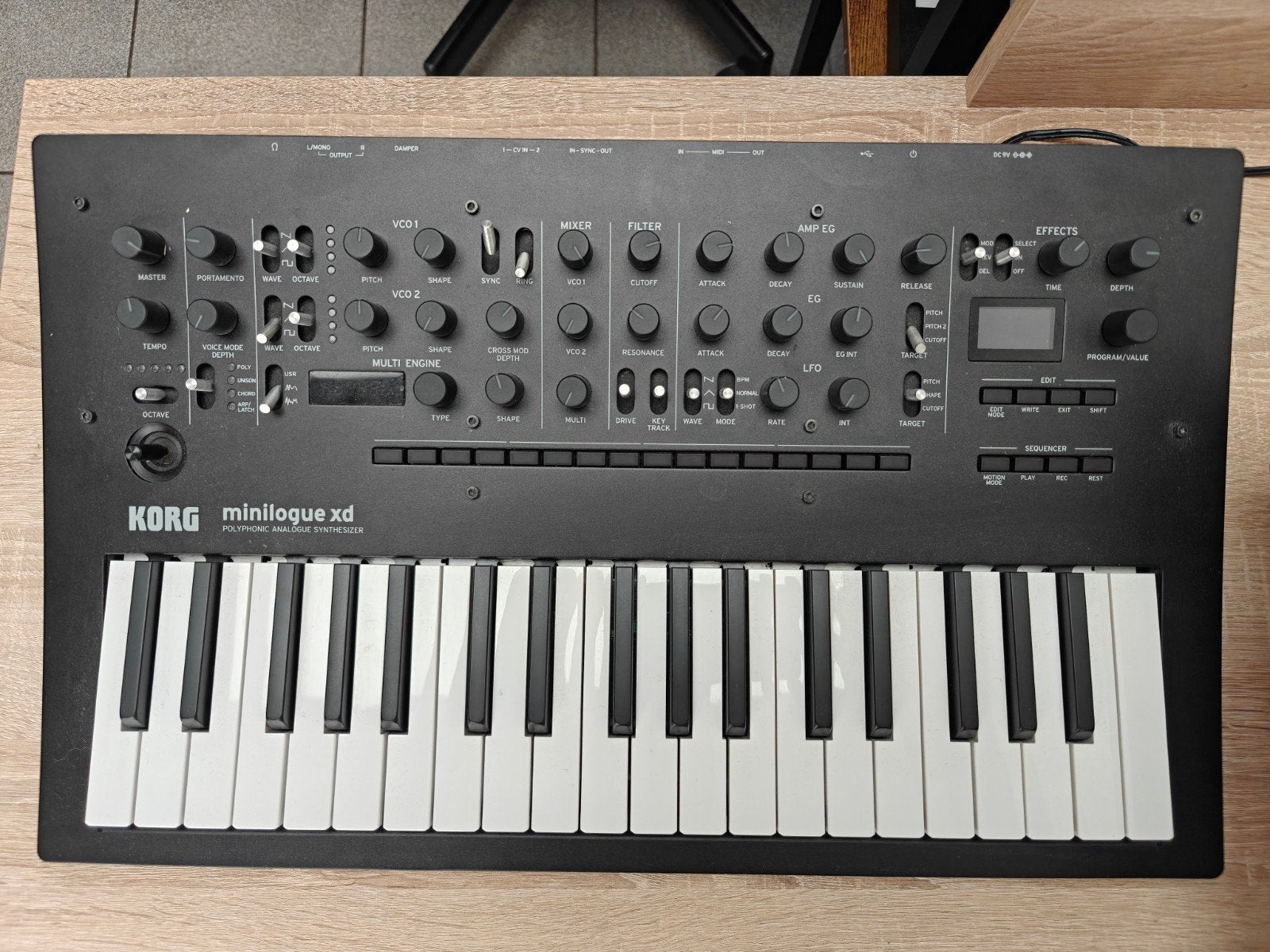 Korg Minilogue xd, Ophalen, Korg