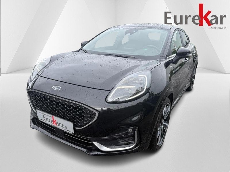 Ford Puma ST-Line V, Auto's, Puma, Zwart, 5 deurs, Hybride Elektrisch/Benzine