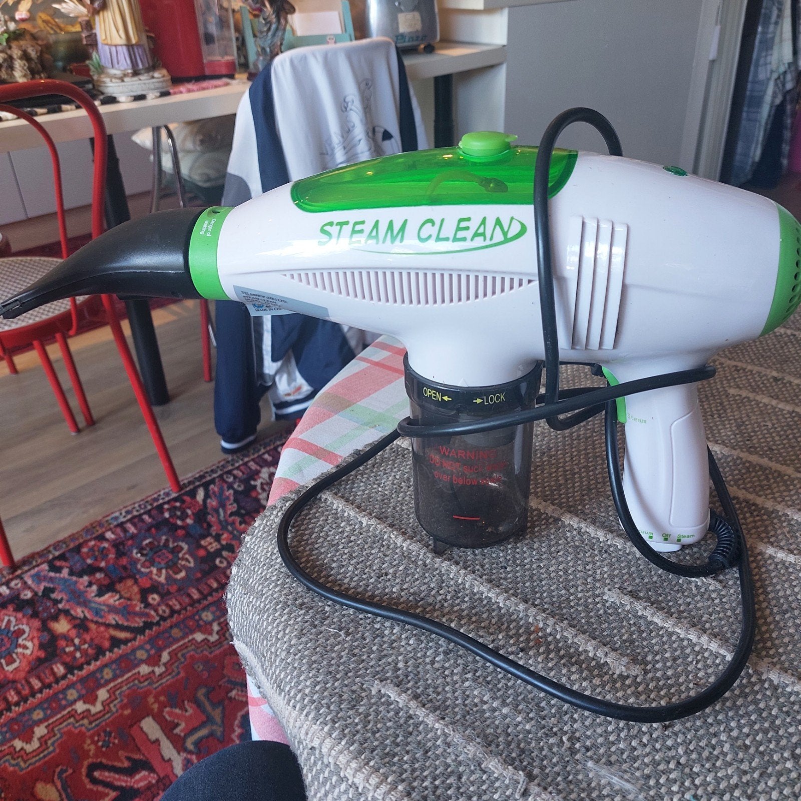 stoomapperaat om te kuisen, Elektronische apparatuur, Ophalen