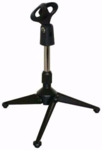 Tafel Microfoonstatief opvouwbaar 024-T, Muziek en Instrumenten, Ophalen of Verzenden, Nieuw