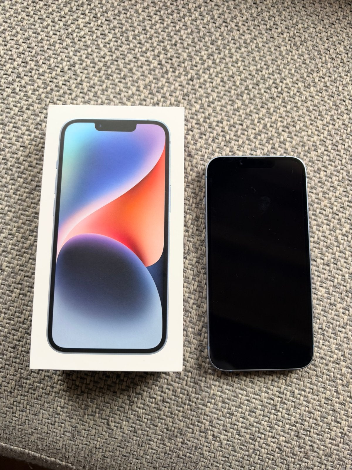 iPhone 14 128 GB, Telecommunicatie, 83 %, Blauw, Ophalen of Verzenden, Zonder simlock