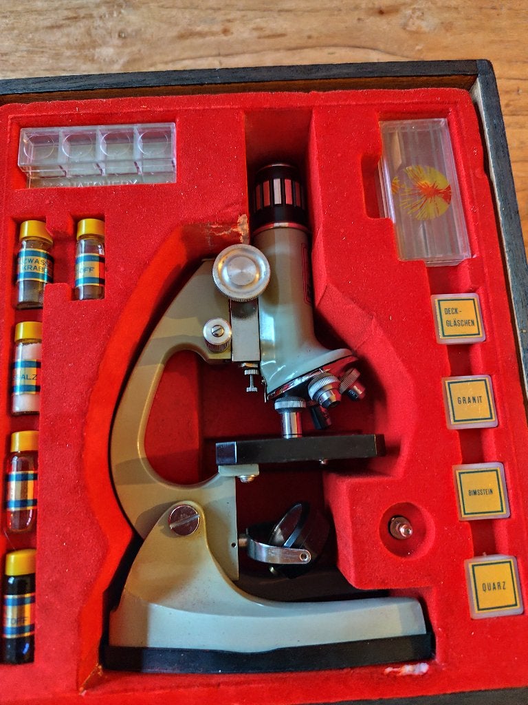 Microscope Tasco Deluxe 1200X, Enlèvement ou Envoi, Comme neuf, 1000x ou plus, Microscope biologique