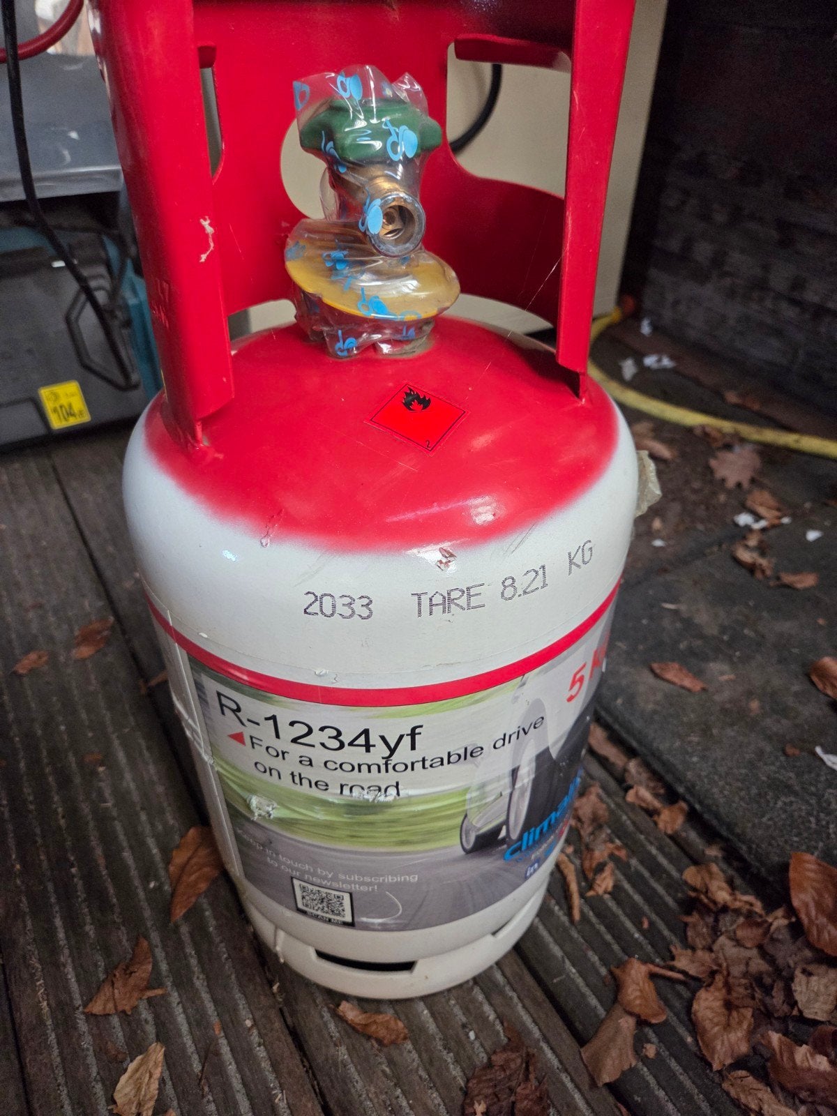 Koelgas R-1234YF 5KG, Ophalen