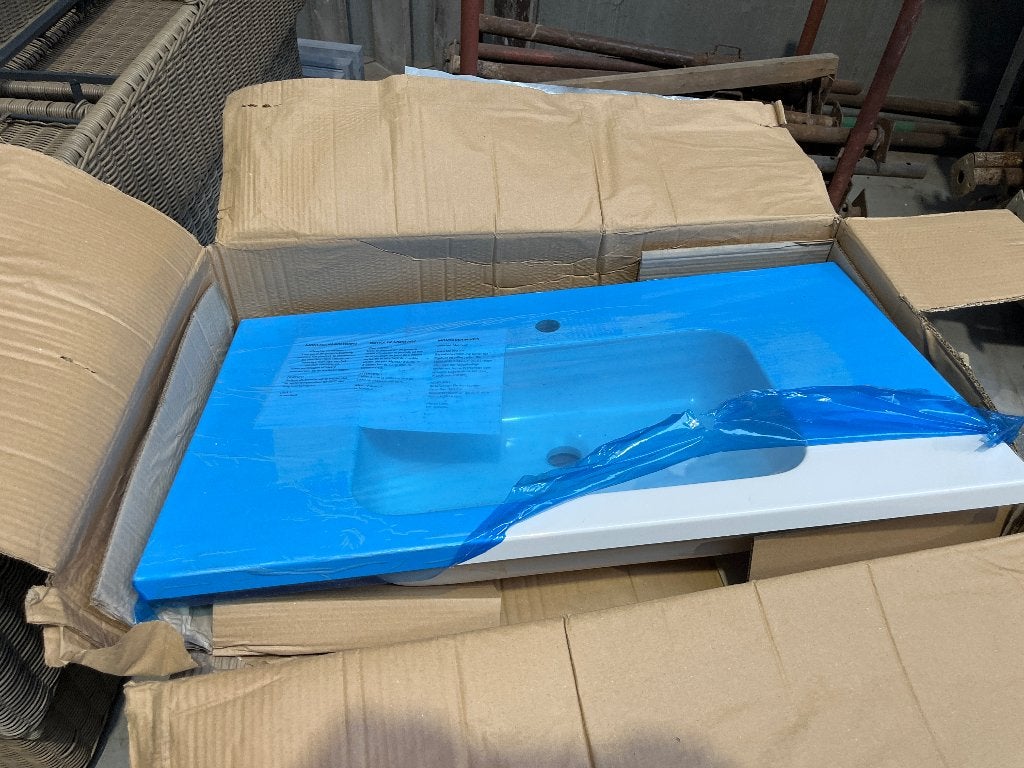 Wastafel tablet, Bricolage & Construction, Sanitaire, Enlèvement, Neuf, Lavabo