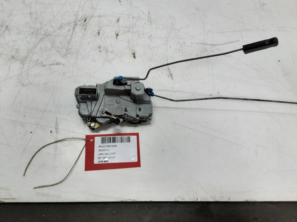 PORTIERSLOT RECHTS VOOR Peugeot Partner Combispace, Auto-onderdelen, Carrosserie, Gebruikt, Mevr. I. Hauben, Rue de l'Espoir 34 34
4030  GRIVEGNÉE, BE