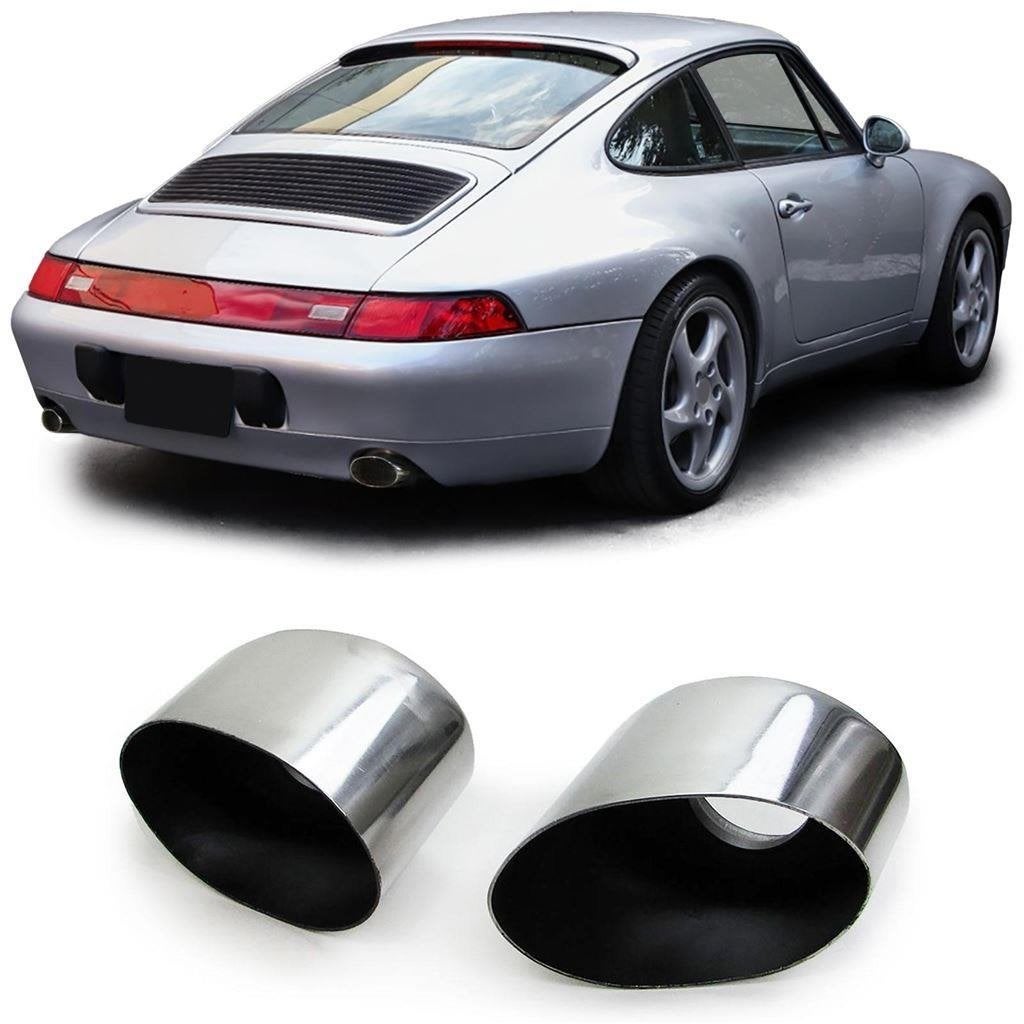 Uitlaat Sierstuk RVS Voor Porsche 911 993 3.6 200kw 210kw, Envoi