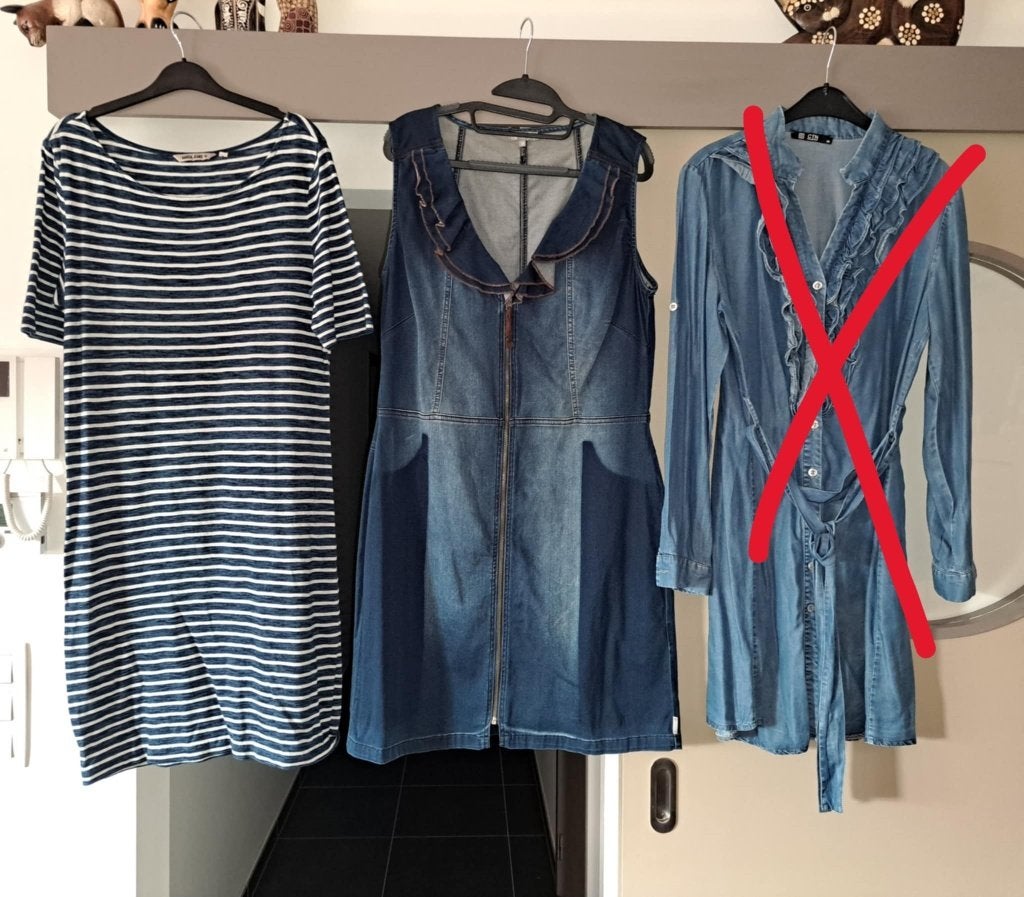Didi blue sista, jurk jeans of Garcia, XL/46, Kleding | Dames, Ophalen of Verzenden, Zo goed als nieuw, Maat 42/44 (L), Blauw