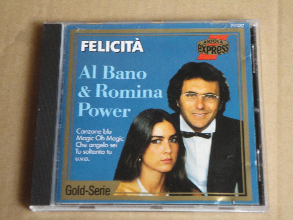 CD  AL BANO & ROMINA POWER Felicita - Gold Serie >>>Zie nota, Ophalen of Verzenden