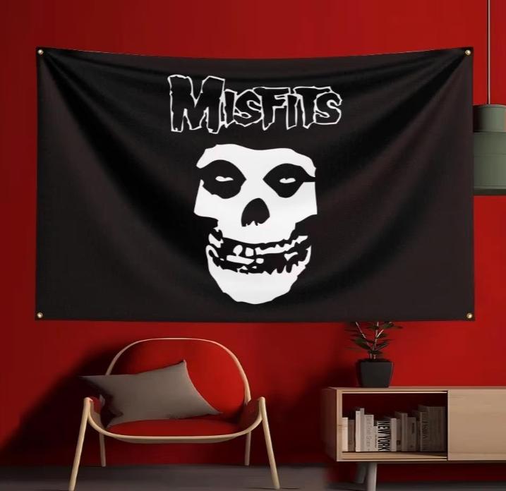 Grote vlaggen Misfits (150x90cm), Ophalen of Verzenden, Nieuw