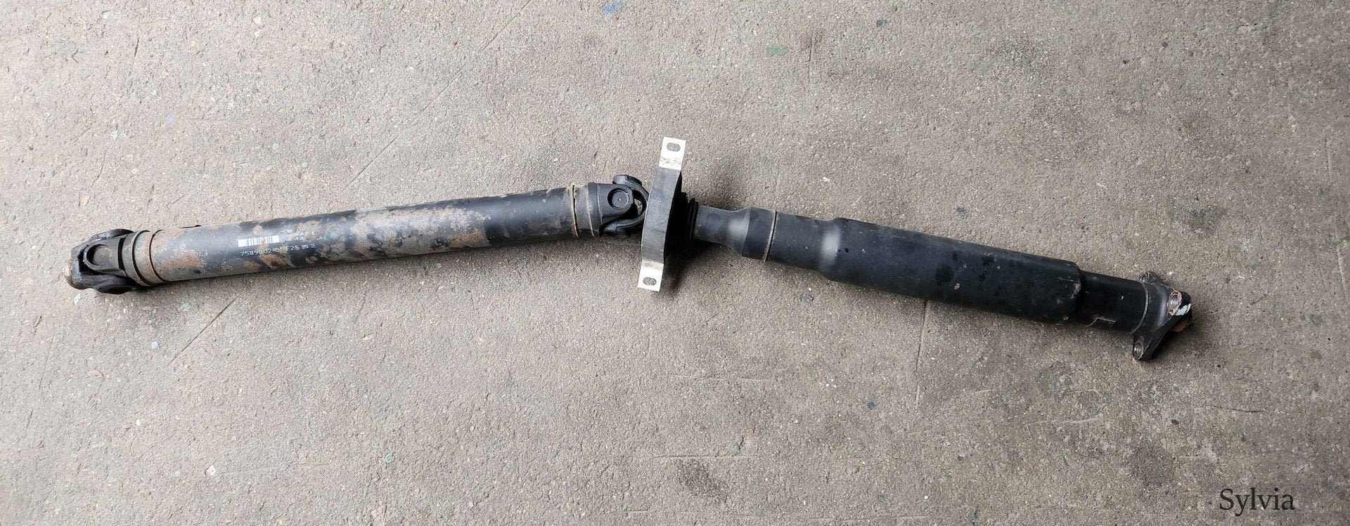 Cardanas achter BMW X3 F25 X4 F26 7589802, -, Utilisé, -, Enlèvement ou Envoi