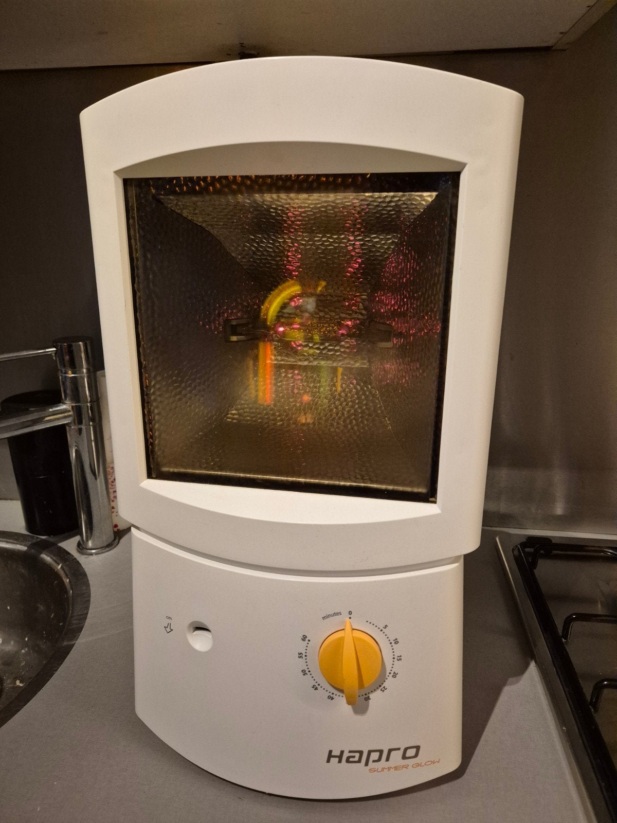 Deno hapro summerglow 404 gezichtsbruiner, Elektronische apparatuur, Zonnebanken en Gezichtsbruiners, Ophalen of Verzenden, Gezichtsbruiner