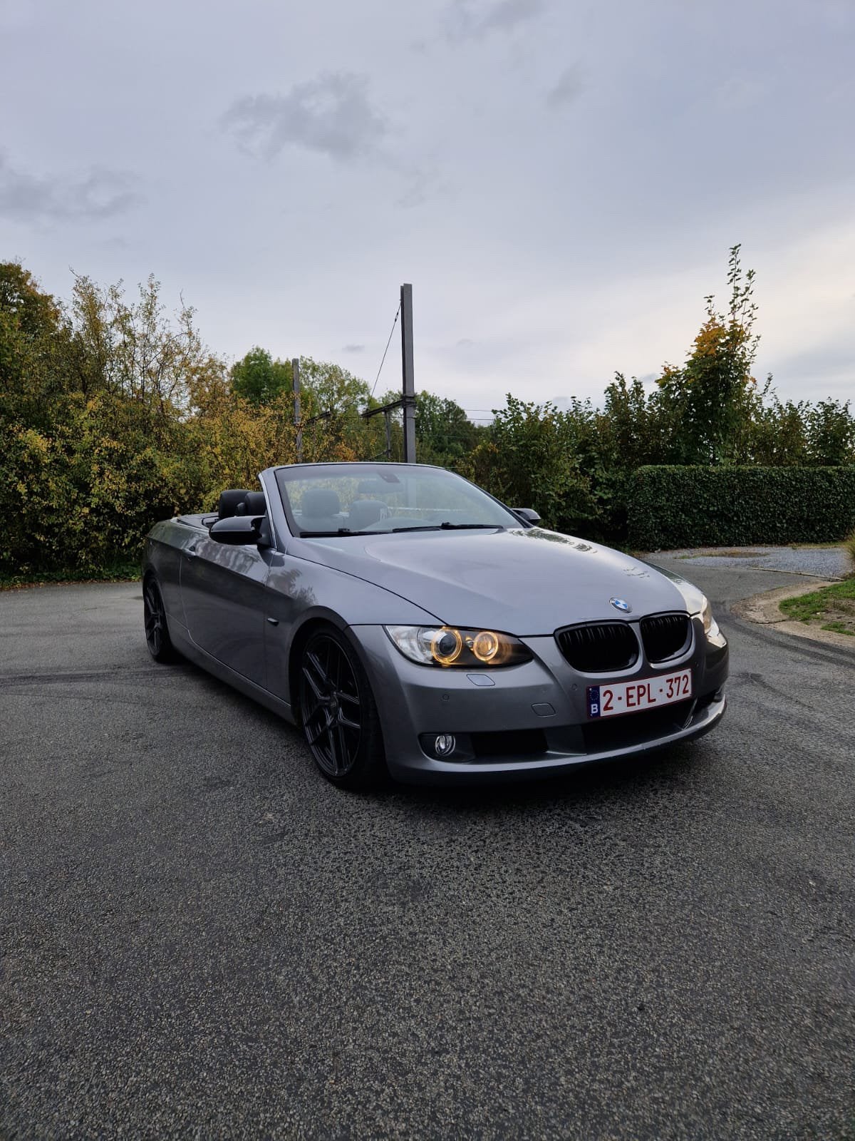 Bmw e92 320i, Auto's, 4 zetels, Achterwielaandrijving, Zwart, 4 cilinders