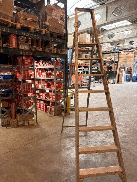 escabelle 8marches, Bricolage & Construction, Enlèvement, Utilisé, Échelle, 2 à 4 mètres