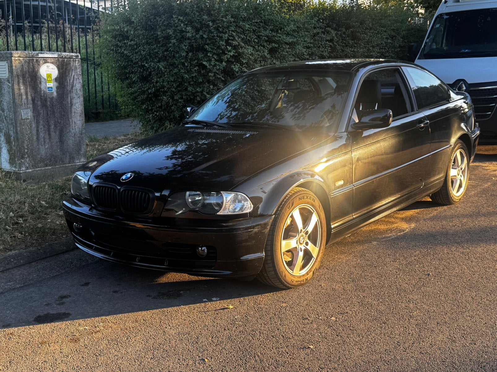 BLW E46 318ci Coupe noir 2004, Auto's, Achterwielaandrijving, 143 kW, Zwart, 4 cilinders