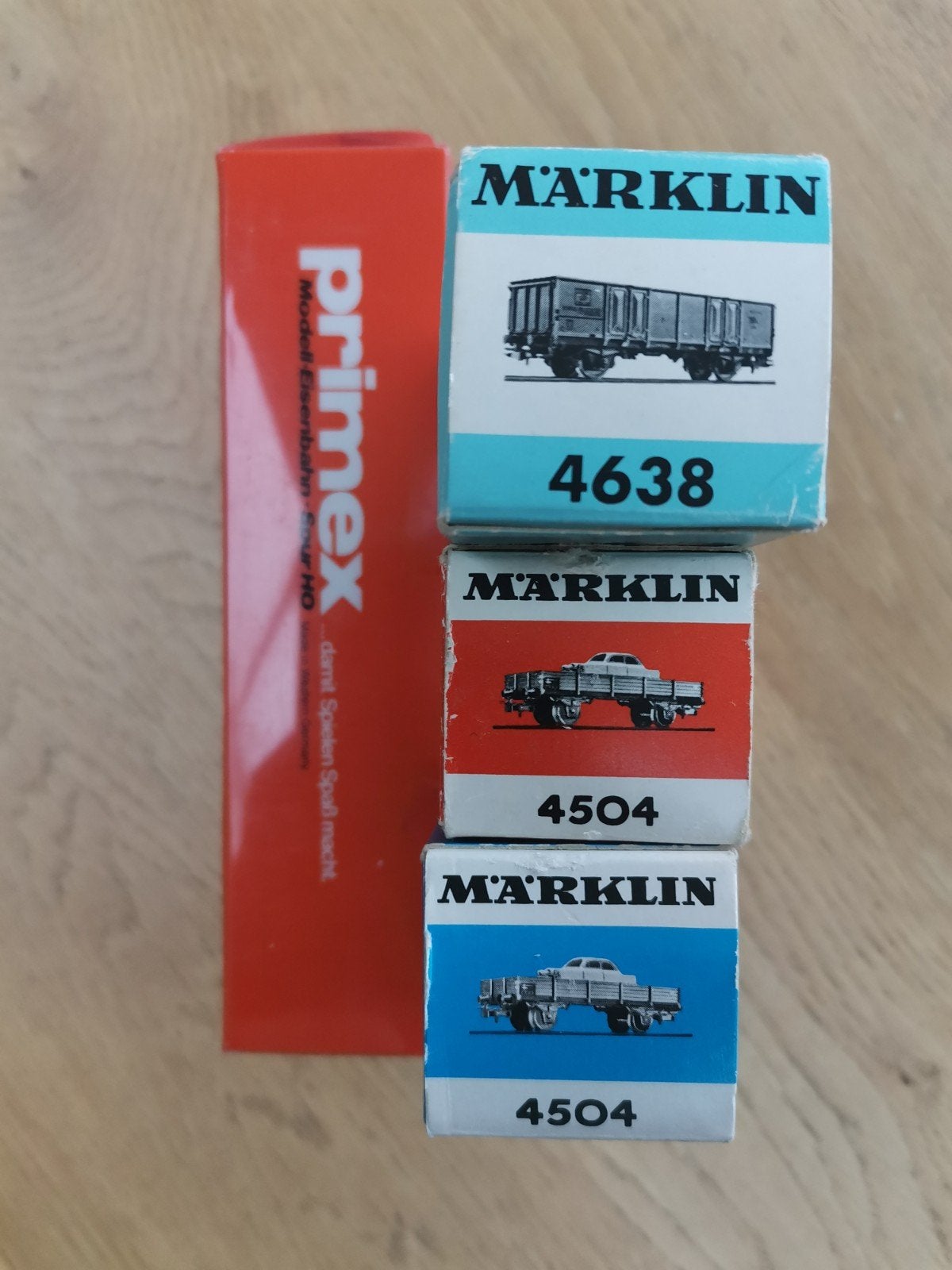 Setje van 4x MÄRKLIN-wagons., Ophalen of Verzenden, Märklin