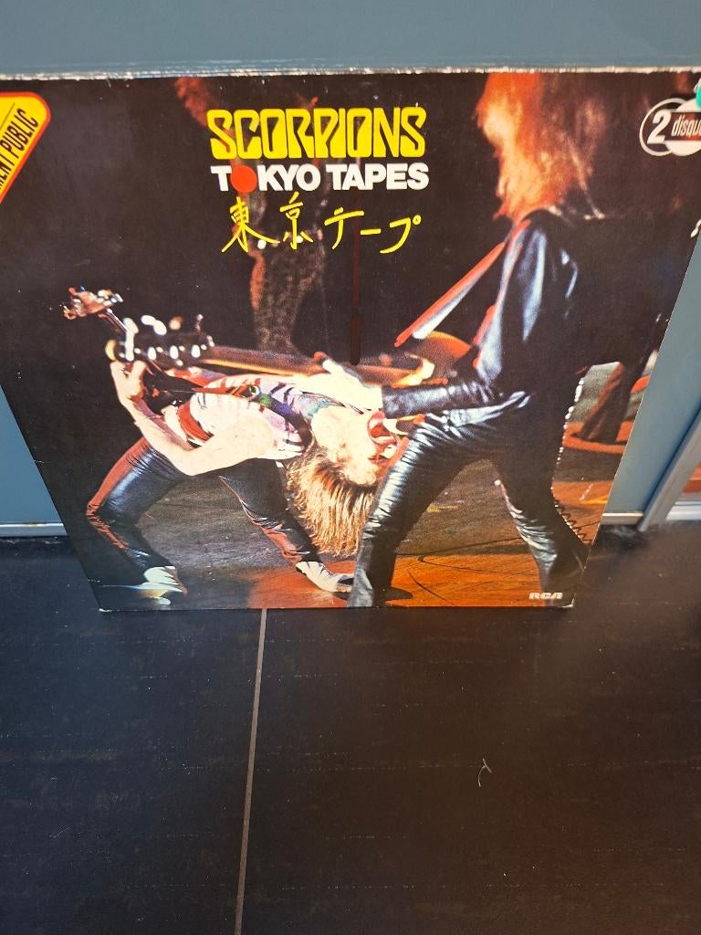 lp - scorpions - tokyo tapes - 2lp, Cd's en Dvd's, Vinyl | Hardrock en Metal, Originele persing, Ophalen of Verzenden, 1970 - 1979