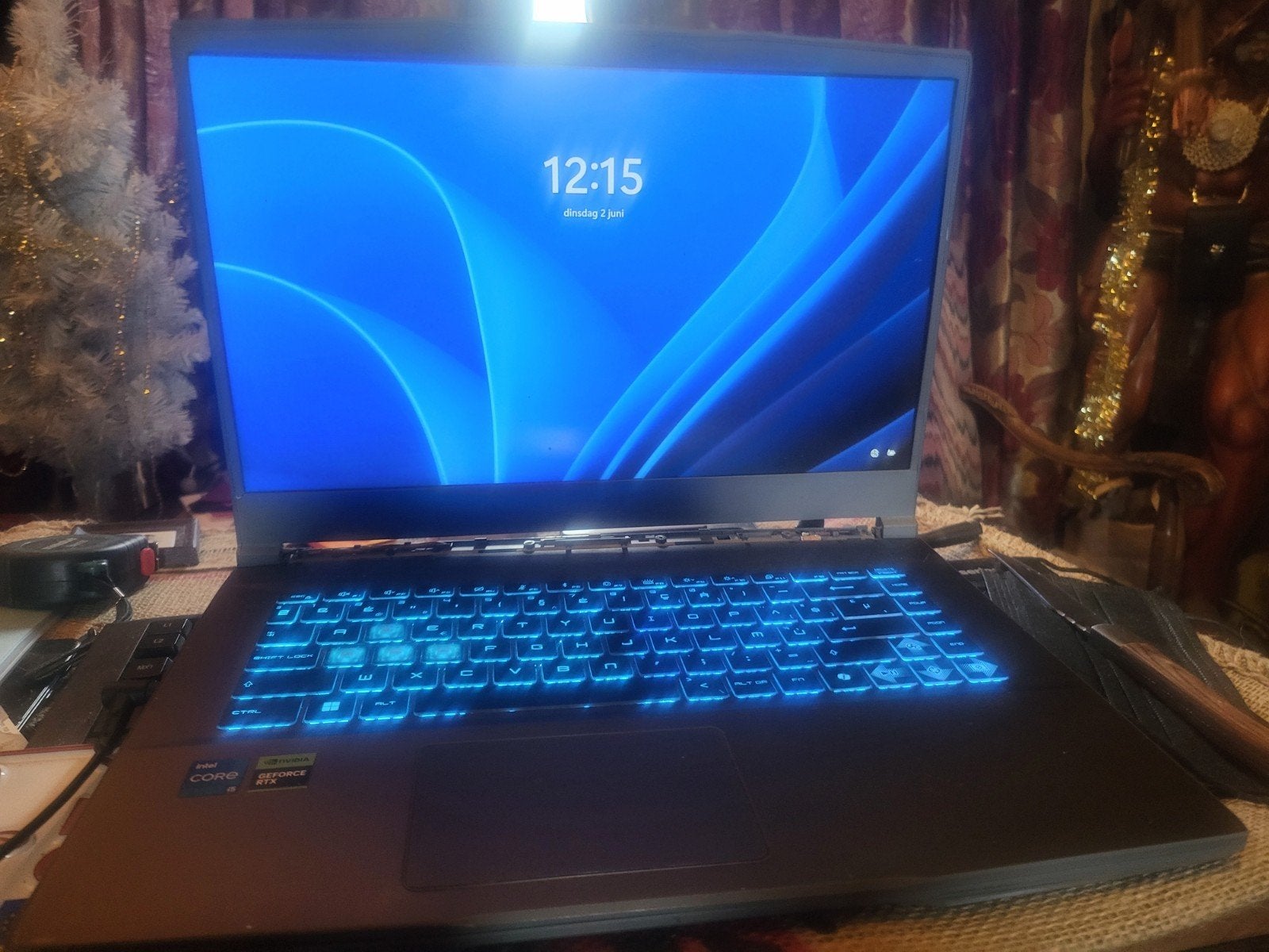 MSI GAMING LAPTOP i5 12e generatie RTX 3050, Enlèvement, Gaming