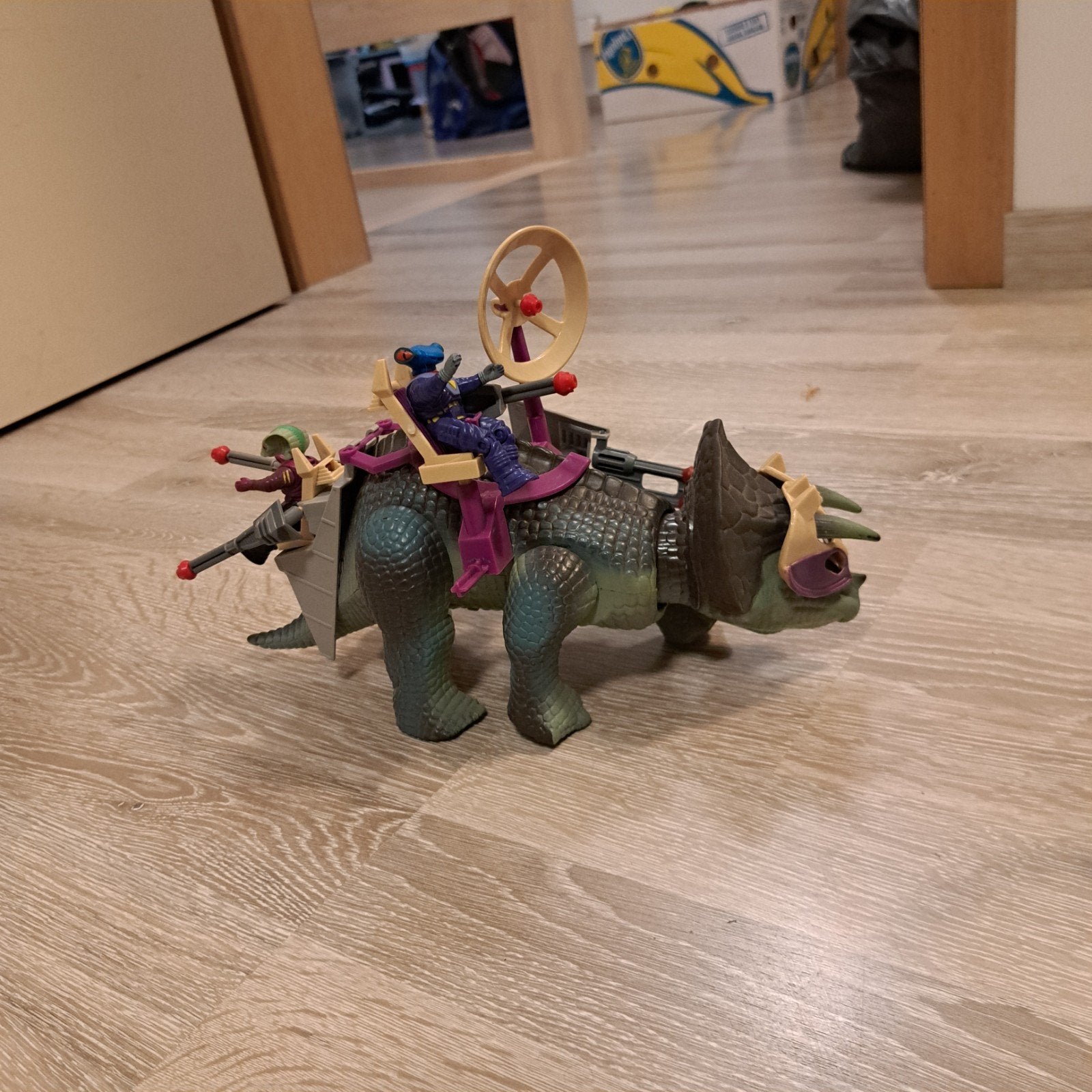 Tyco Dino-Riders: Triceratops (Rulons - Serie 1), Ophalen of Verzenden, Gebruikt