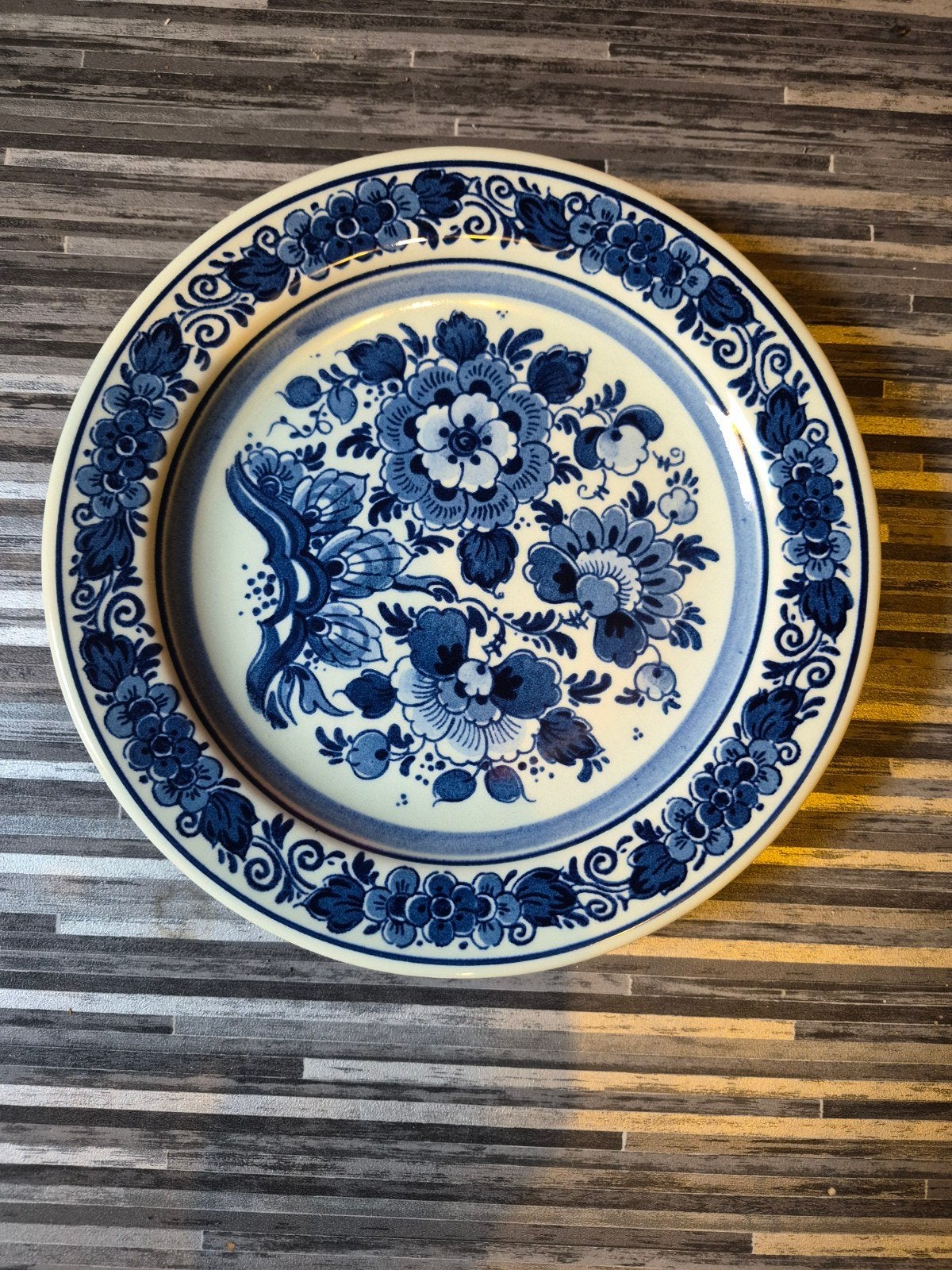 bord delfts blauw van Royal Goedewaagen, Ophalen of Verzenden
