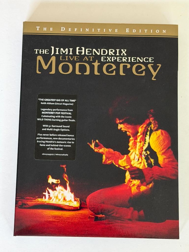 The Jimi Hendrix Experience – Live At Monterey (DVD), Tous les âges, Enlèvement ou Envoi, Utilisé, Musique et Concerts