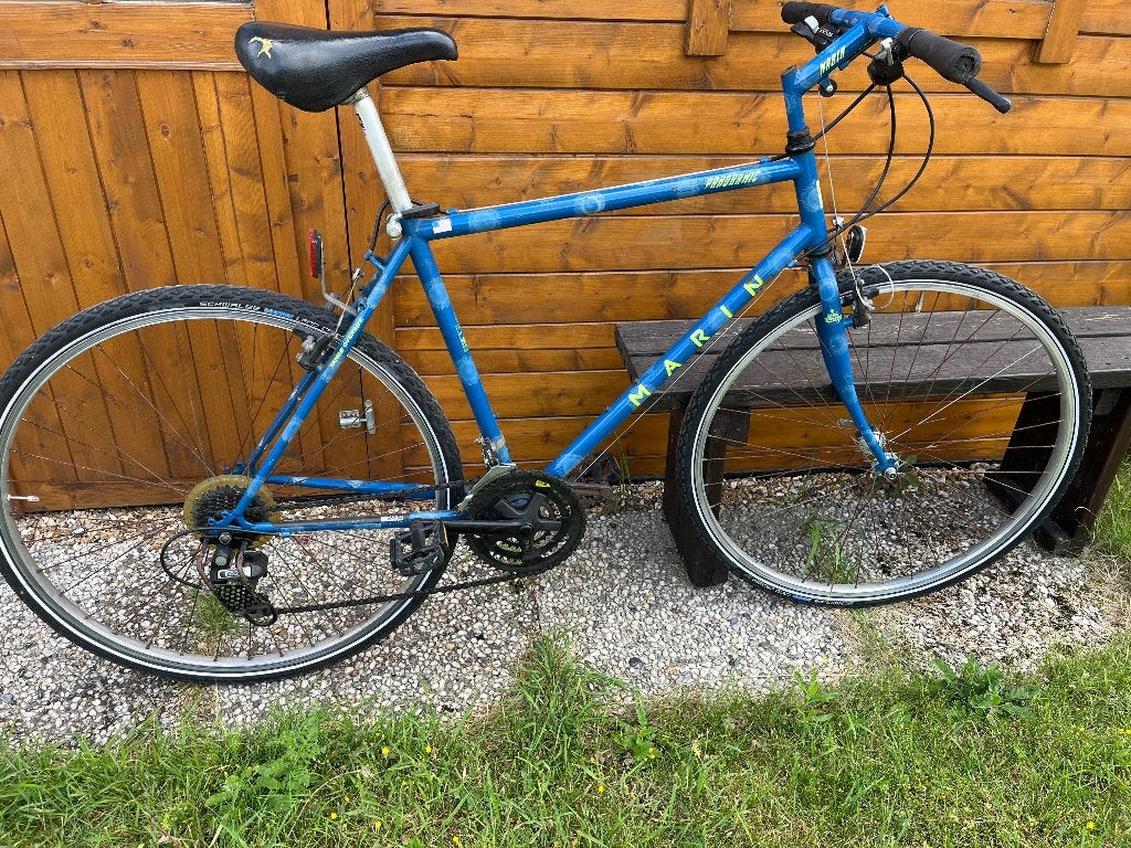 Originele Marin Panoramic Mountainbike ’90 – maat 52, Gebruikt, 49 tot 53 cm, Geen vering, Ophalen