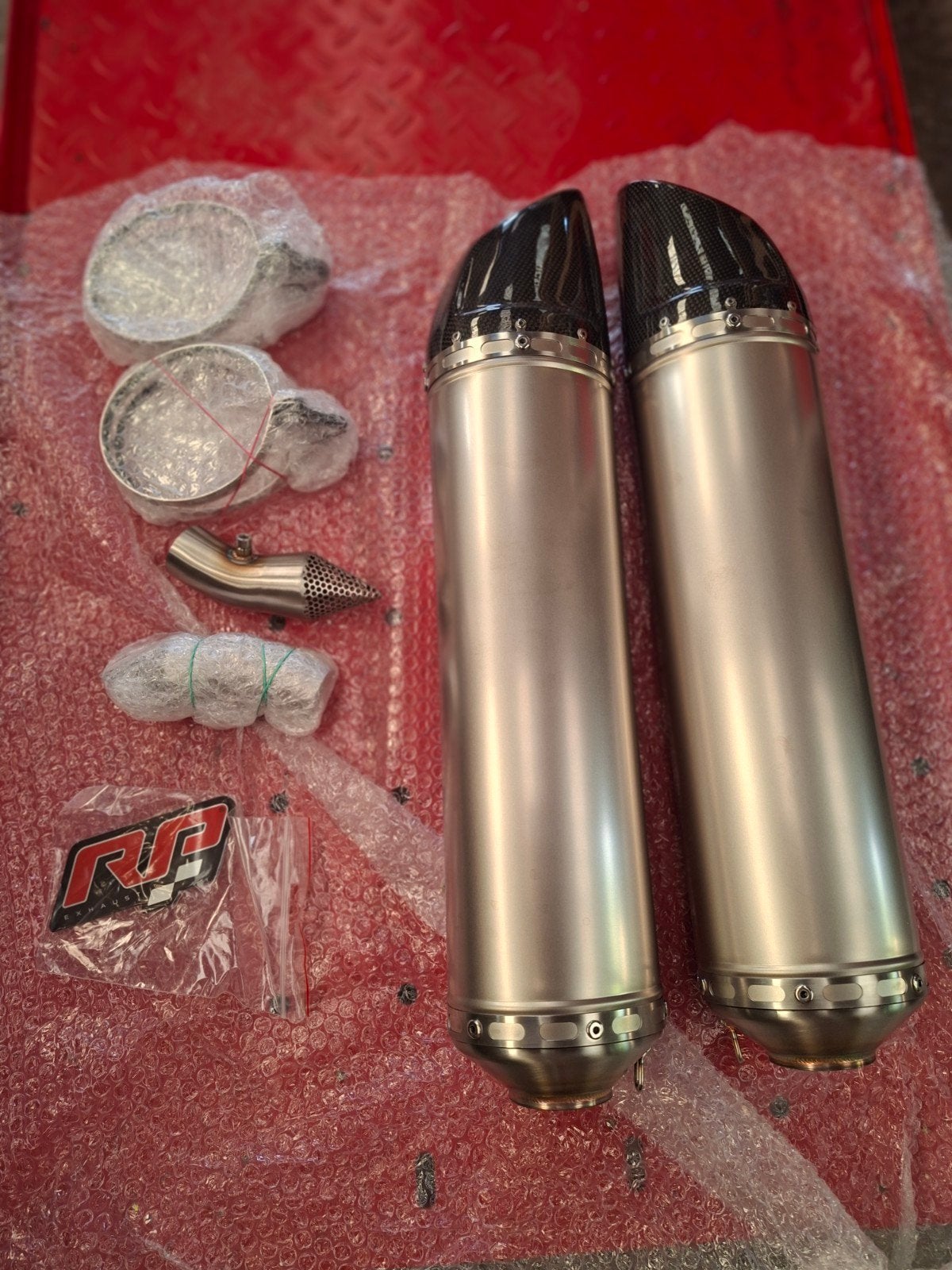 stille dempers ducati v2 , panigale, Ophalen of Verzenden, Nieuw
