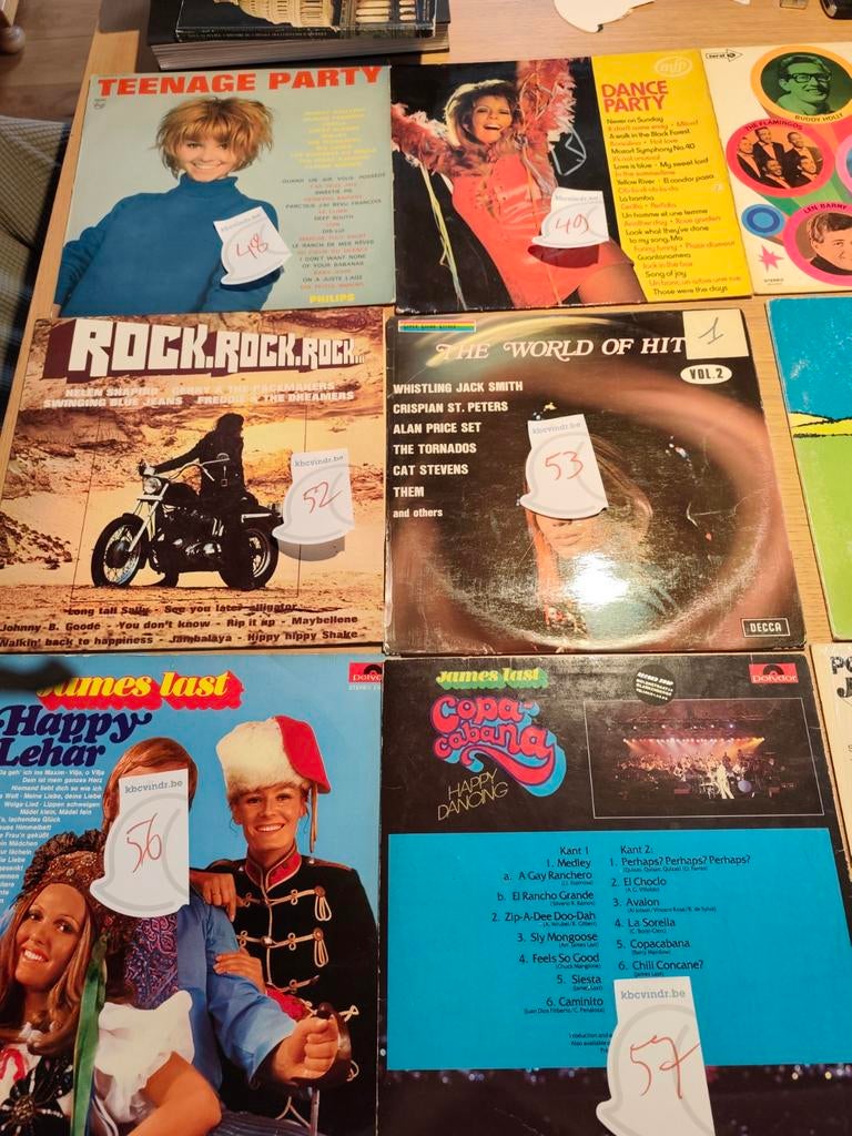 Collectez des LP. Compile, Enlèvement ou Envoi