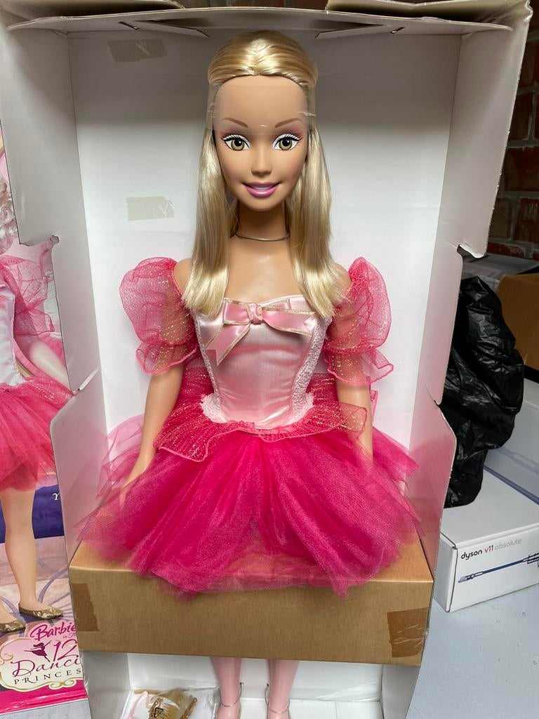 My size Barbie princess Genevieve nieuw, Verzamelen, Poppen, Ophalen, Nieuw