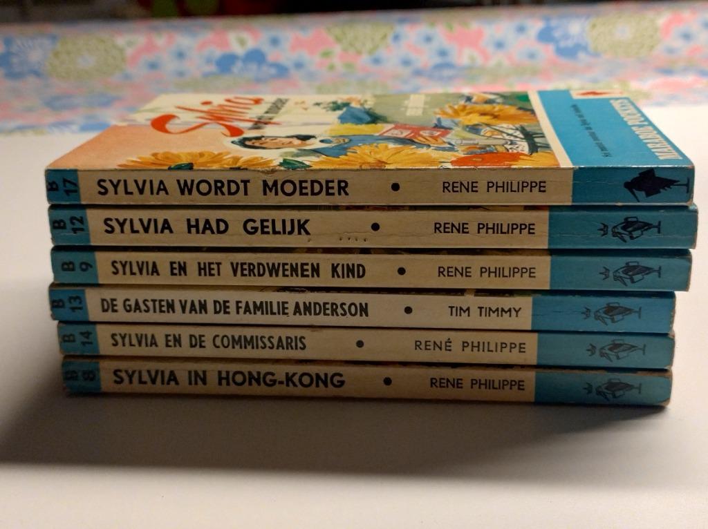 Maraboe pockets blauwe reeks Sylvia - Rene Philippe, Boeken, Ophalen of Verzenden, Gelezen