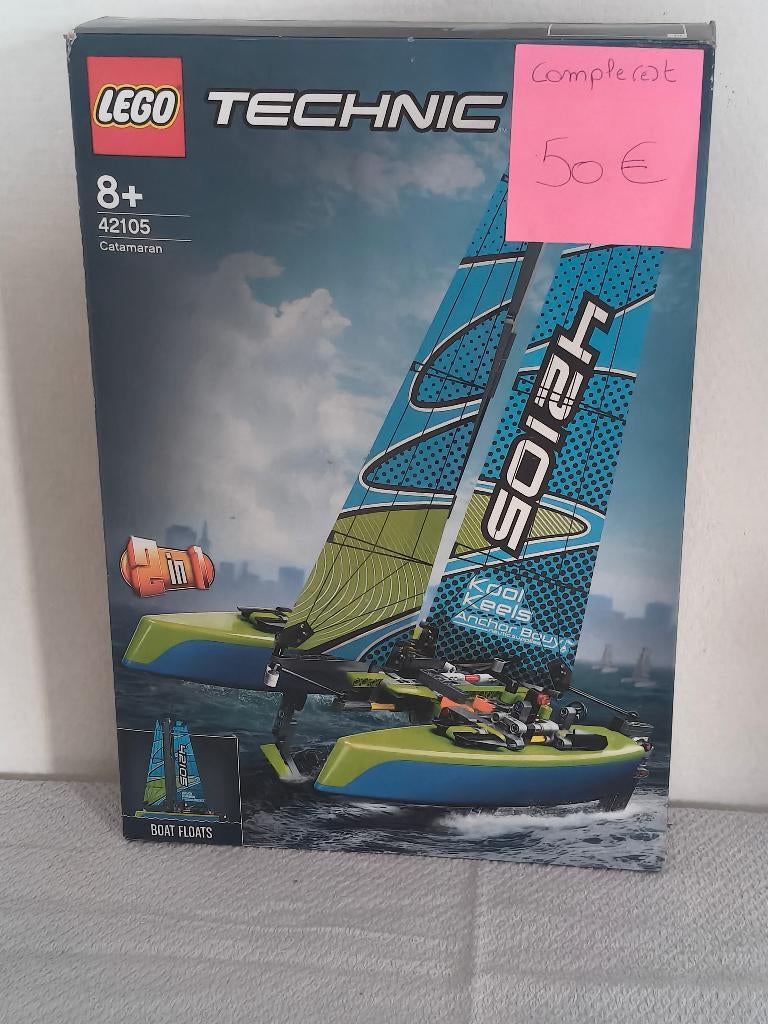 Lego Technic 42105 De catamaran, Ophalen of Verzenden, Gebruikt, Lego