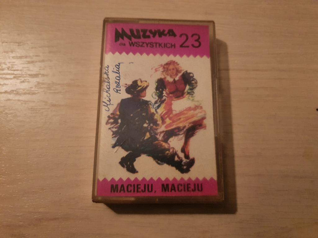 K7 audio Muzyka Dla Wszystkich 23, Cd's en Dvd's, Cassettebandjes, Wereldmuziek, 1 bandje, Ophalen of Verzenden, Zo goed als nieuw