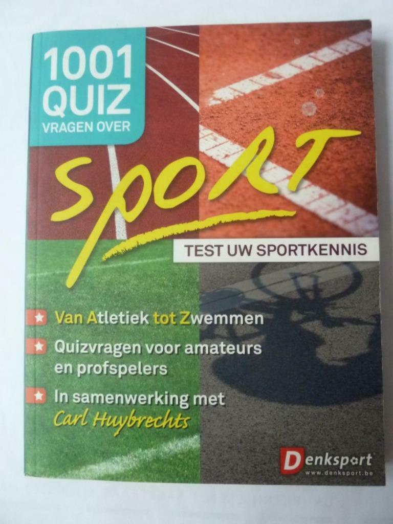 Sport. 1001 Quiz-vragen over Sport. I.s.m. Carl Huybrechts, Boeken, Ophalen of Verzenden, Zo goed als nieuw, Overige sporten