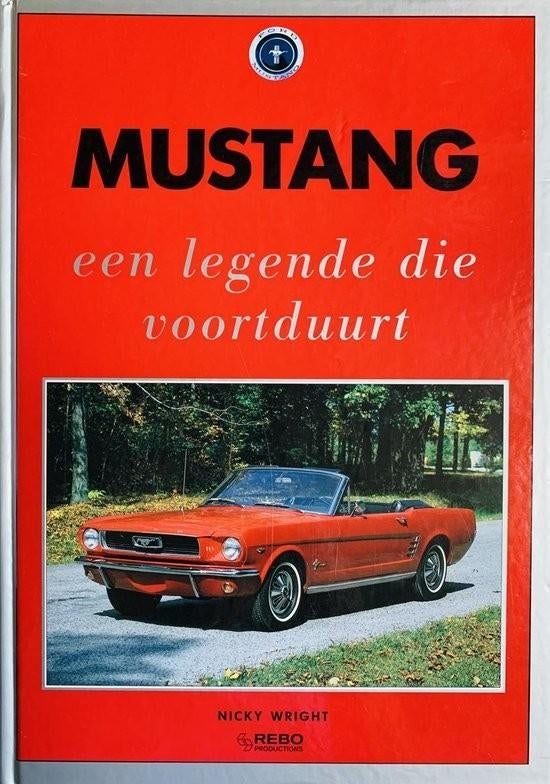 Ford Mustang boek een legende die voortduurt, Livres, Enlèvement ou Envoi, Comme neuf, Ford