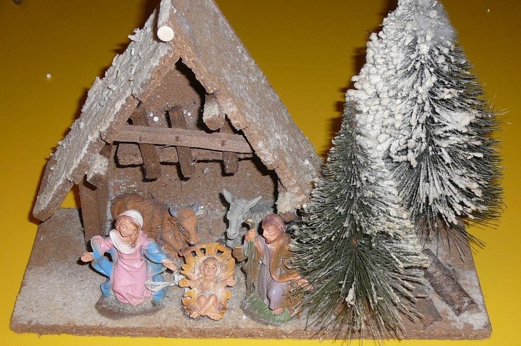 Kerstversiering  :  Kerststalletje, Diversen, Kerst, Ophalen of Verzenden