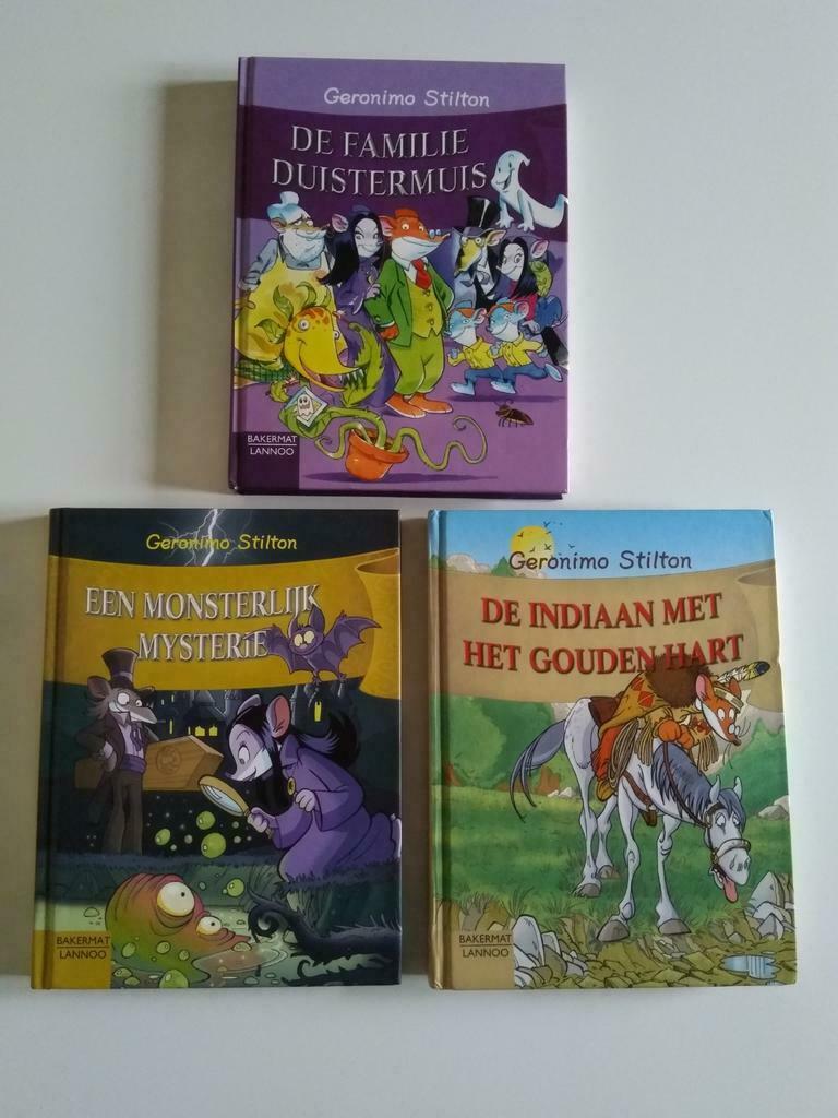 Geronimo Stilton - 3 boeken, Ophalen of Verzenden, Zo goed als nieuw, Geronimo Stilton